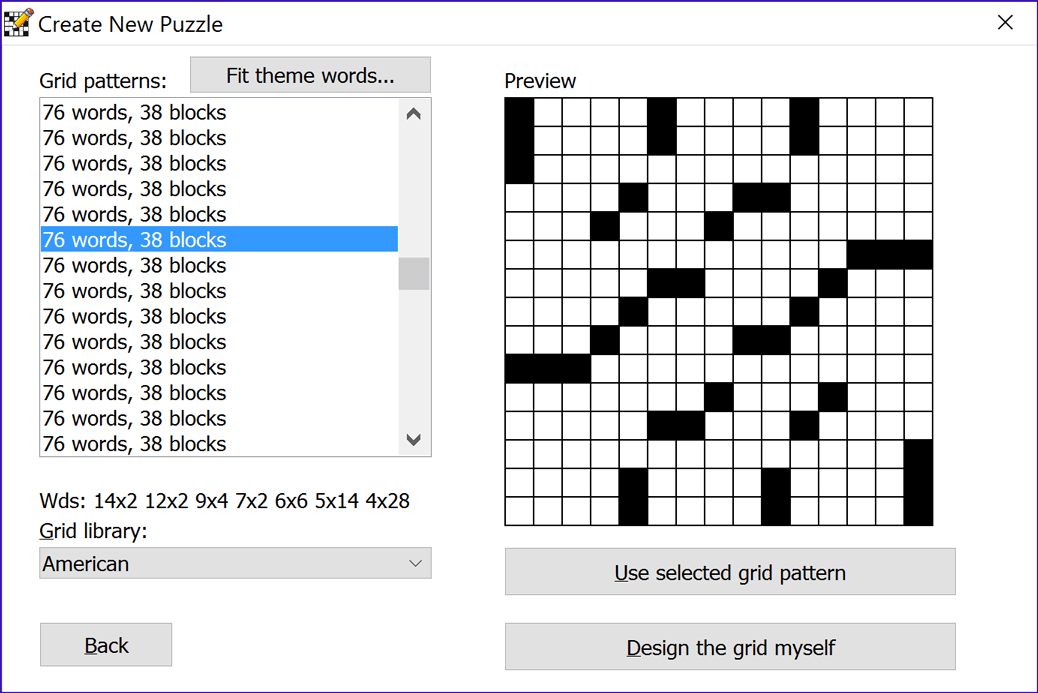 Crossword Compiler: Features