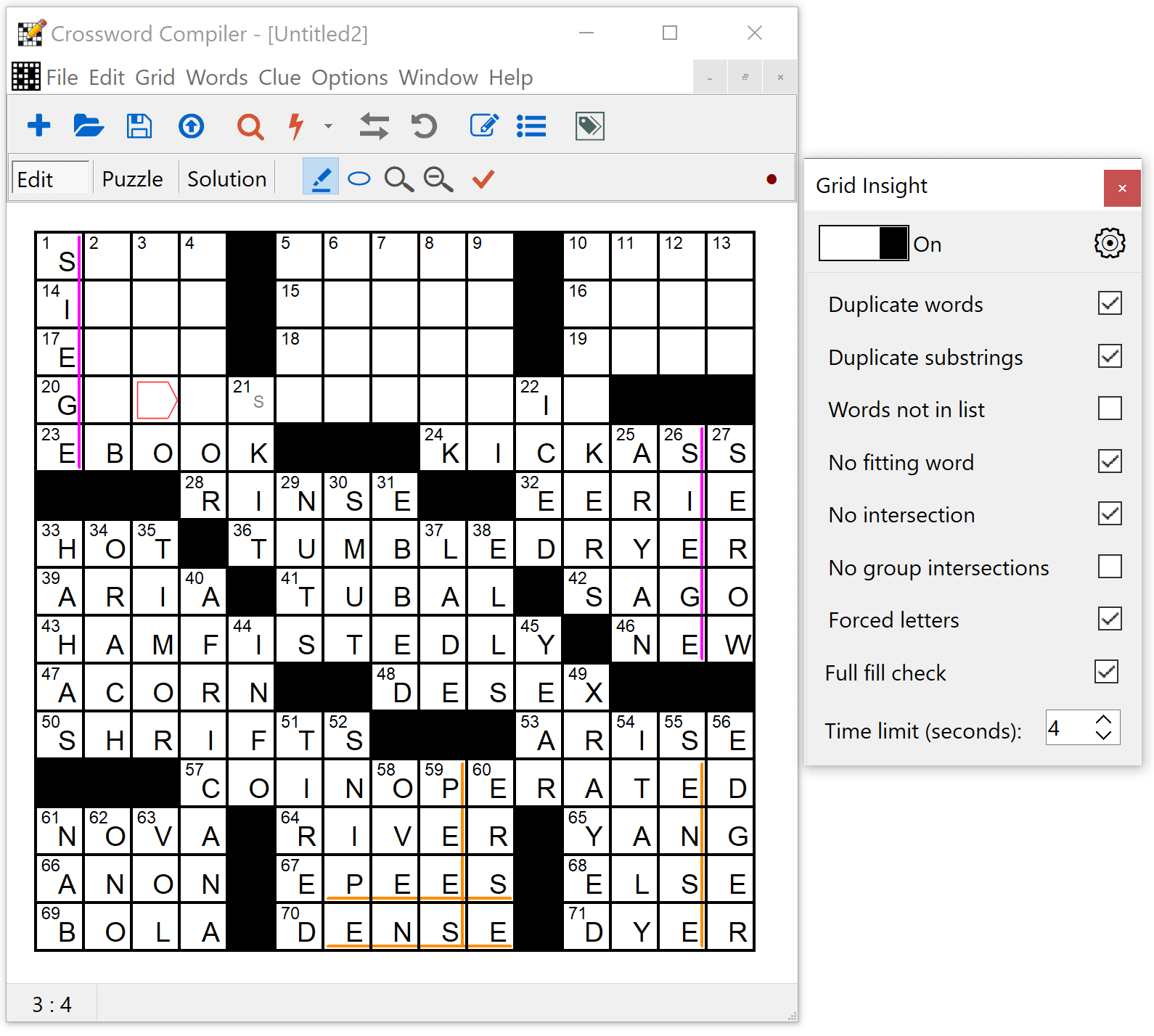 Crossword Compiler Features